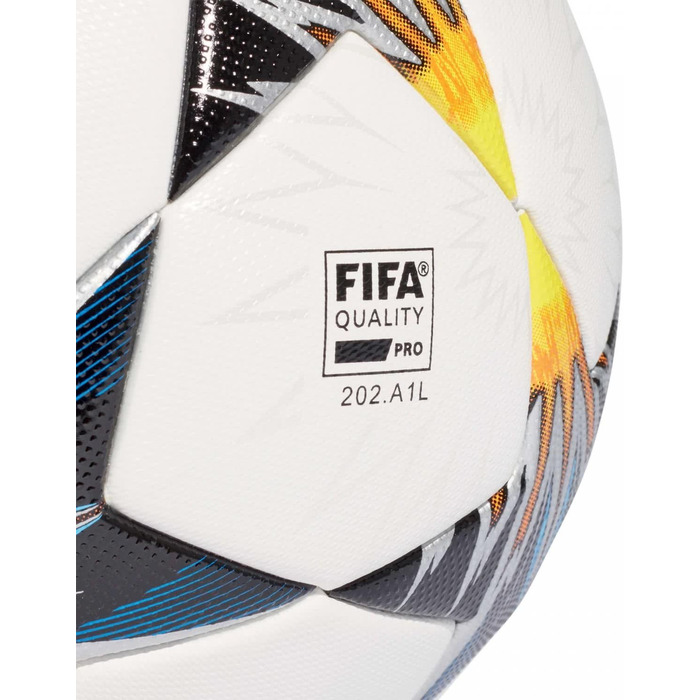 Футбольний м'яч adidas Finale Kiev OMB, розмір 5, біло-чорний