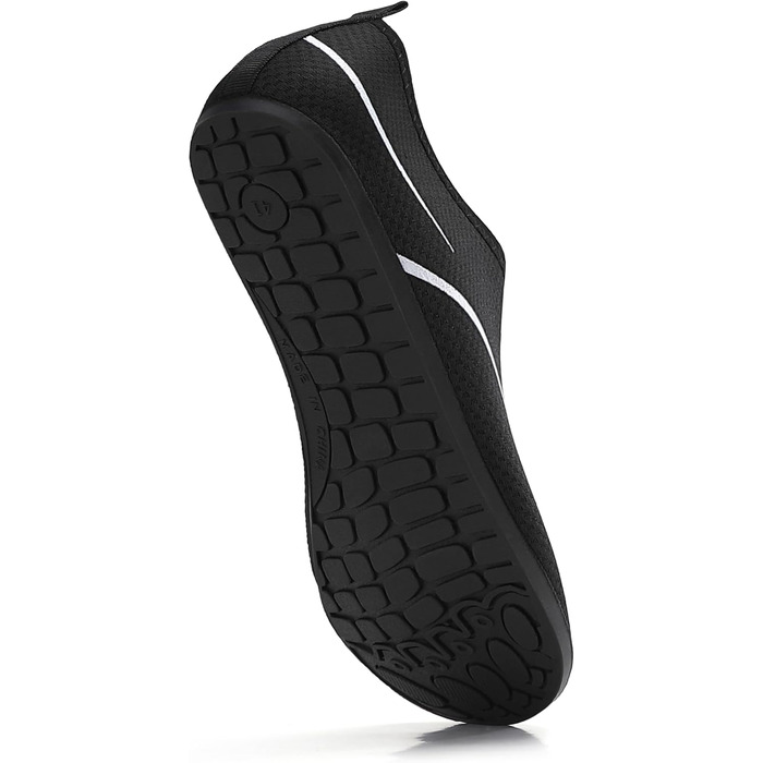 Чоботи для плавання унісекс: легкі, швидковисихаючі, для пляжу, басейну, серфінгу, йоги. Розмір 43 EU, чорний колір