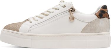 Кросівки жіночі Tamaris білі, низький хід, зі змінною устілкою та комфортною підкладкою (42 EU)