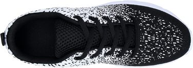 Кросівки для бігу та повсякденного носіння, чорно-білі, 35 EU