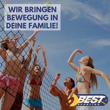 Волейбольний м'яч BEST SPORTING Heat, розмір 5: для гри на вулиці та в приміщенні, з штучної шкіри, преміум-якість, відмінний зчеплення, формастійкий та м'який