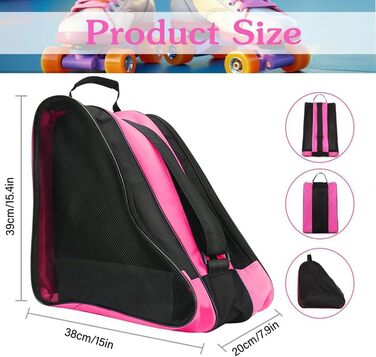 Роликова сумка, рожева, Oxford-тканина, для дорослих та дітей