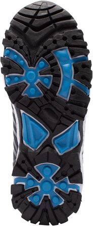 Дитячі трекінгові черевики Trolltunga Hiker Mid від Trollkids (28 EU, Темно-синій)