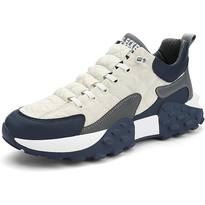 Чоловічі спортивні кросівки для занять спортом та відпочинку, дихаючі, легкі, розмір 43 EU, білий