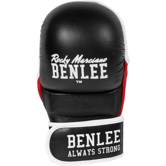 Боксерські рукавички BENLEE Striker L-XL з натуральної шкіри для MMA, чорні