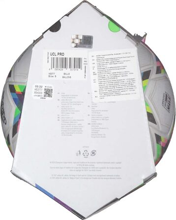 Футбольний м'яч Adidas Performance HE3777, розмір 5, білий, унісекс