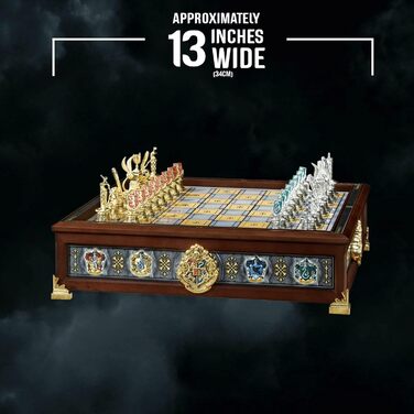 Шахи Квідич сріблясто-золотисті The Noble Collection — подарунковий набір фанатам Гаррі Поттера