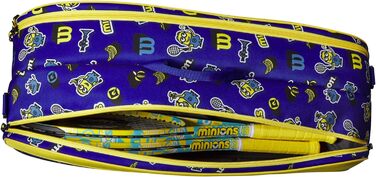 Тенісна сумка Wilson Minions 3.0, синьо-жовта, для ракеток