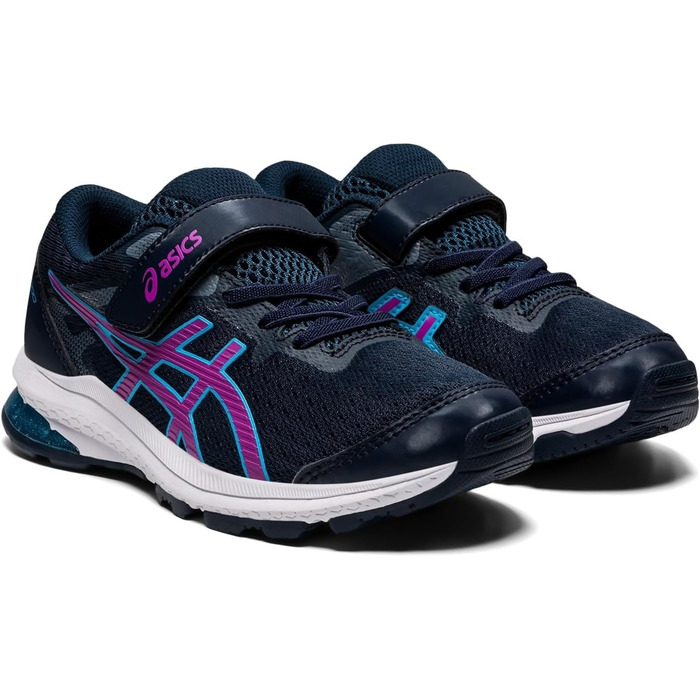 Дитячі кросівки для бігу ASICS GT-1000 9 GS, розмір 28.5 EU, колір French Blue Digital Grape