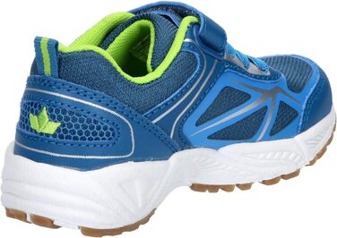 Дитячі закриті кросівки для залу Lico Salford VS Unisex, колір Petrol Blau Lemon, розмір 38 EU