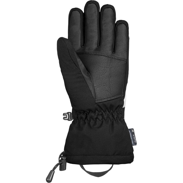 Жіночі рукавички Reusch Demi R-tex Xt, водонепроникні, дихаючі, дуже теплі, чорні, розмір 7