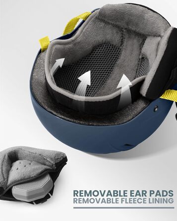 Шолом Outdooraster IPS Kelvin II для сноуборду та лиж (темно-синій, S)