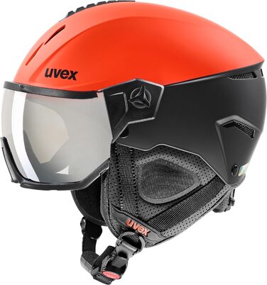 Гірськолижний шолом uvex Instinct Visor з візором, жіночий та чоловічий, регулювання розміру