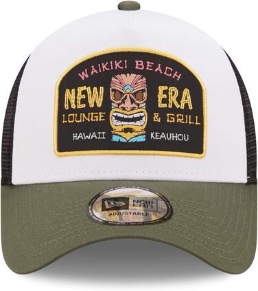 Кепка-тракер New Era Los Angeles Dodgers Camouflage Infill A-Frame Adjustable — камуфляжний регульований головний убір (One Size, #18-29393)