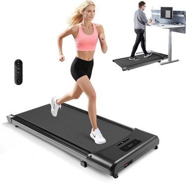 WalkingPad Klappване біговий тренажер для дому – 1-6 км/год, регулювання нахилу 0-6%, 2.0PS, LED-дисплей, без підлокітників
