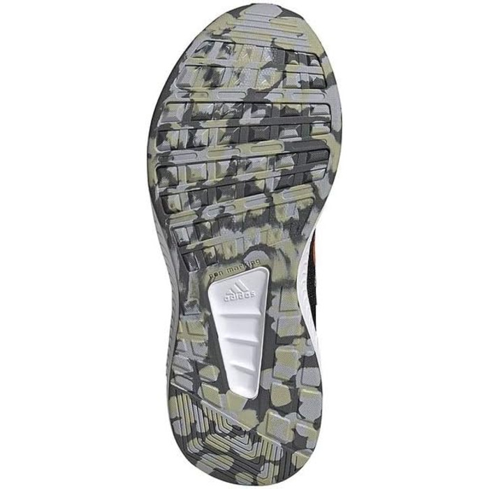 Кросівки дитячі adidas Runfalcon 2.0 чорно-помаранчеві, 28.5 EU