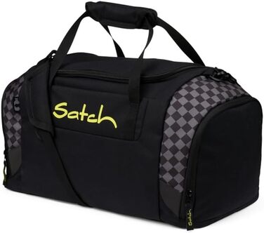 Спортивна сумка satch 25 л з відділенням для взуття та вологих речей, з ременем і ручками, чорна Dark Skate