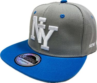 Дитяча кепка SNAPBACK USA J26 для підлітків, спортивна, кольори: блакитний, сірий