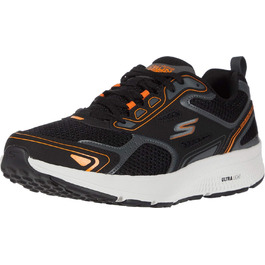 Чоловічі кросівки Skechers Go Run Consistent 220034-BKOR, чорні, для бігу та спорту, 44 EU