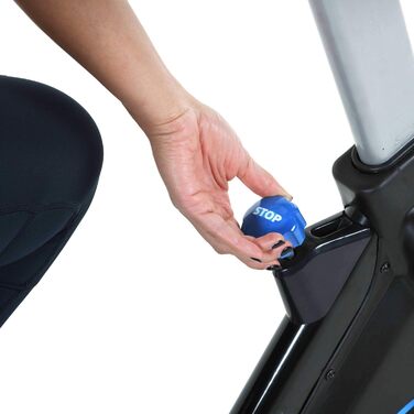 Велотренажер Exerpeutic з Bluetooth, сумісний з додатком MyCloudFitness, для домашніх тренувань