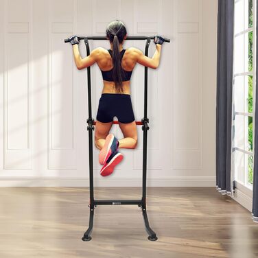 Кімнатна турнік-стінка Power Tower для дому та фітнесу, турнік, бруси, стінка для віджимань