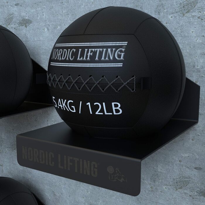 М'яч для фітнесу Nordic Lifting Wandball - медичний м'яч для кросфіту, фітнесу, тренувань у залі та силових вправ