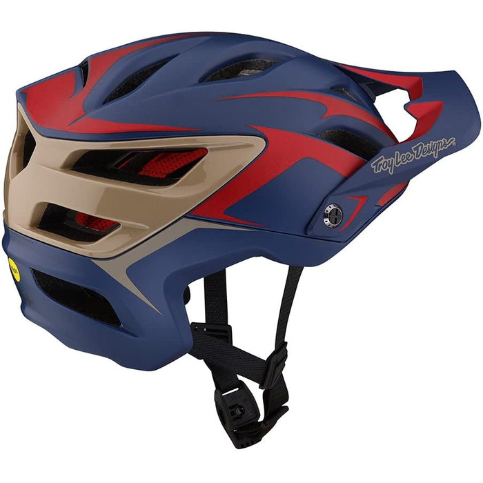 Велосипедний шолом Troy Lee Designs A3 MIPS UNO Camo синій для ендуро MTB