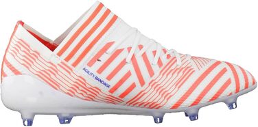 Жіночі футбольні бутси Adidas Nemeziz 17.1 FG, 36 EU, білий, Footwear White/Mystery Ink/Easy Coral