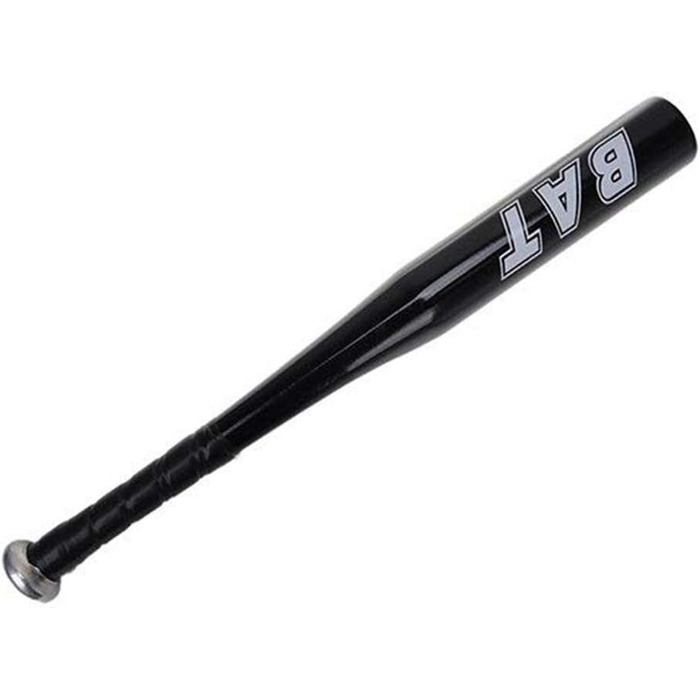 Алюмінієва біта для бейсболу 34 дюйми (86,4 см) багатоколірна, легка, для спорту, сім'ї, молоді та дорослих (чорна)