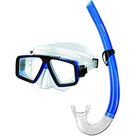 Набір для підводного плавання Mares Starfish 12 Blue для дорослих: маска та трубка