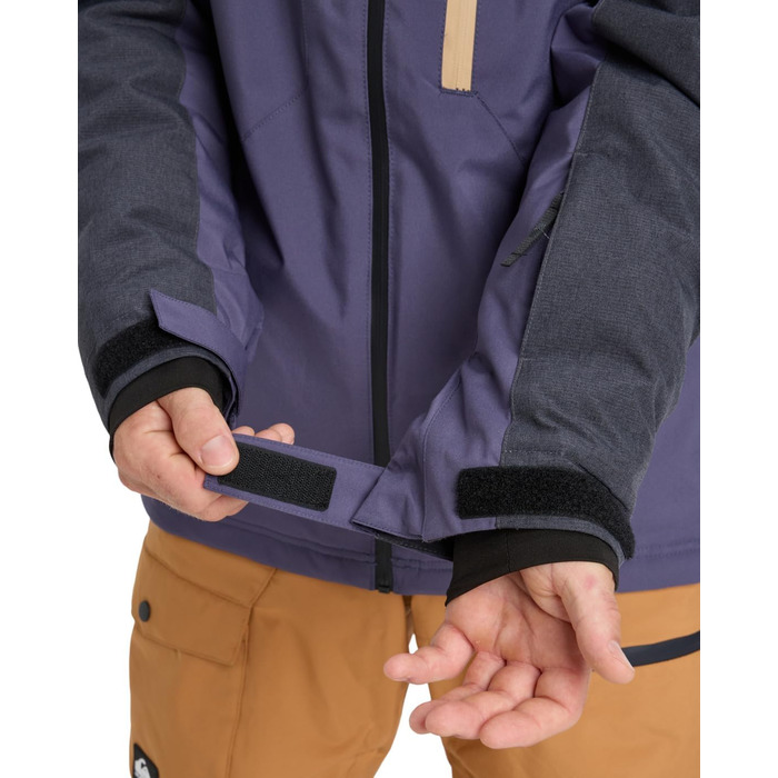 Чоловіча куртка Quiksilver Dawon (XL, Graystone) - Сіра вітровка