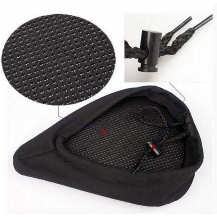 Покриття для сідла велосипеда, гелевий чохол на сідло для шосе, гірського велосипеда, захист сідла для велосипедного сидіння, чорний