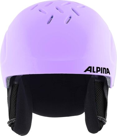 ALPINA PANOMA MAG Q лижна маска для дорослих, змінні лінзи OTG, антифог, ударостійка, 100% UV-захист, колір ліловий, 51-55 см