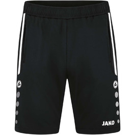 Чоловічі тренувальні шорти JAKO Around (3XL, чорні) для спорту та фітнесу