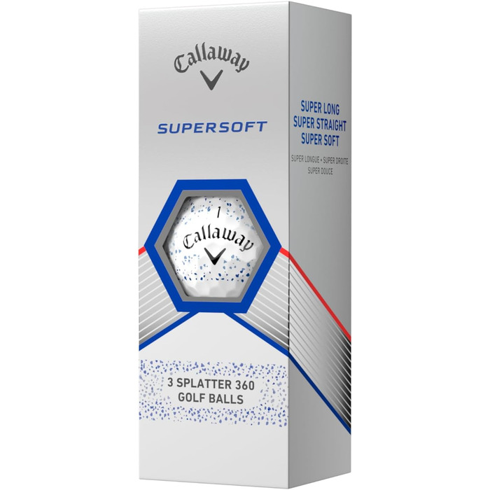 Гольф-м'ячі Callaway Supersoft 2023, преміум якість
