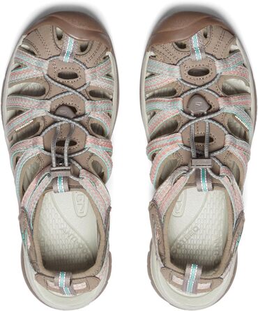 KEEN Whisper Sportsandalen жіночі спортивні сандалі з закритим носком Taupe Coral 40 EU