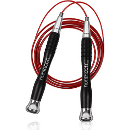 Скакалка Huhloch Speed Rope, подвійне швидкісне стрибкове мотузка для фітнесу