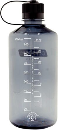 Пляшка для води Nalgene EH 1000 мл, сіра, пластикова