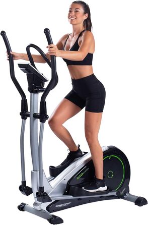 Еліптичний тренажер-ергометр Christopeit Sport Eco 2000 з генератором, USB, підтримкою Kinomap