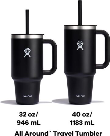 Термокружка Hydro Flask Trillium 1180 мл з кришкою зі соломинкою, нержавіюча сталь, вакуумна ізоляція, для подорожей