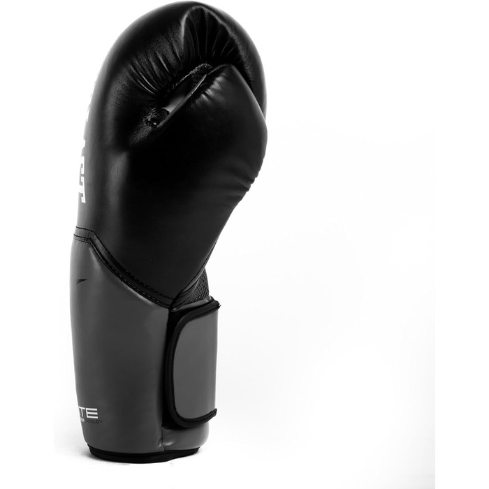 Боксерські рукавички Everlast Elite 2 для спарингу та тренувань, 8oz, чорно-сірі