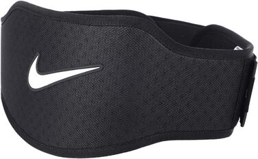 Тренувальний пояс Nike Strength 3,0 м, чорний/білий, для фітнесу