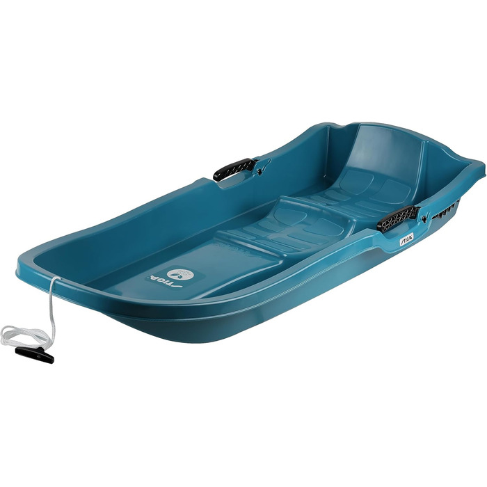 Санки STIGA Pacer Bio для дітей з гальмом, біопластик, Duo Aqua