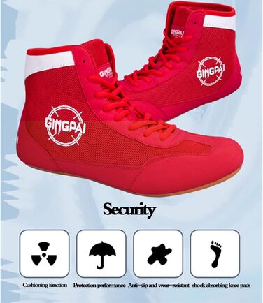 Боксерські кросівки для підлітків та дорослих, чорні. Комфортні, з антиковзаючою підошвою, дихаючі, зносостійкі. Unisex, для чоловіків та жінок. Розмір 39 EU.