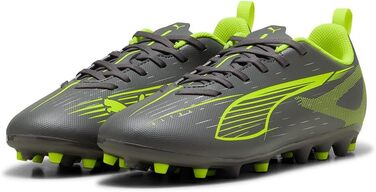 Дитячі футбольні бутси PUMA Ultra 5 Play Mg Jr - Матовий срібно-жовтий, 34.5 EU