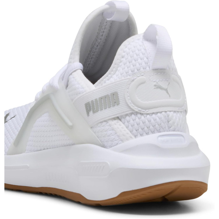 Жіночі кросівки PUMA Softride Enzo 5 для бігу, білий, сріблястий, чорний, металік (37.5 EU)