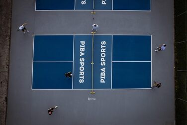 М'яка сітка для піклболу преміум-якості – офіційний розмір для турнірів, легка у збиранні, міцна та портативна – ідеальна для професіоналів та любителів, жовта