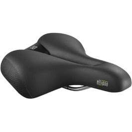Сідло для велосипеда Selle Royal Ellipse Relaxed унісекс, преміум, чорне