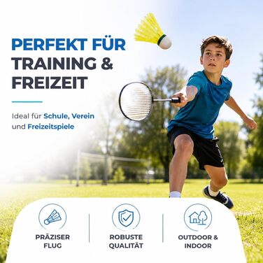 Волани для бадмінтону Yonex 36шт - тренувальні та змагальні, для гри в залі та на вулиці