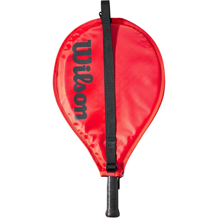 Дитяча тенісна ракетка Wilson Pro Staff Precision Jr 19, без струн, чорна, для дітей до 5 років